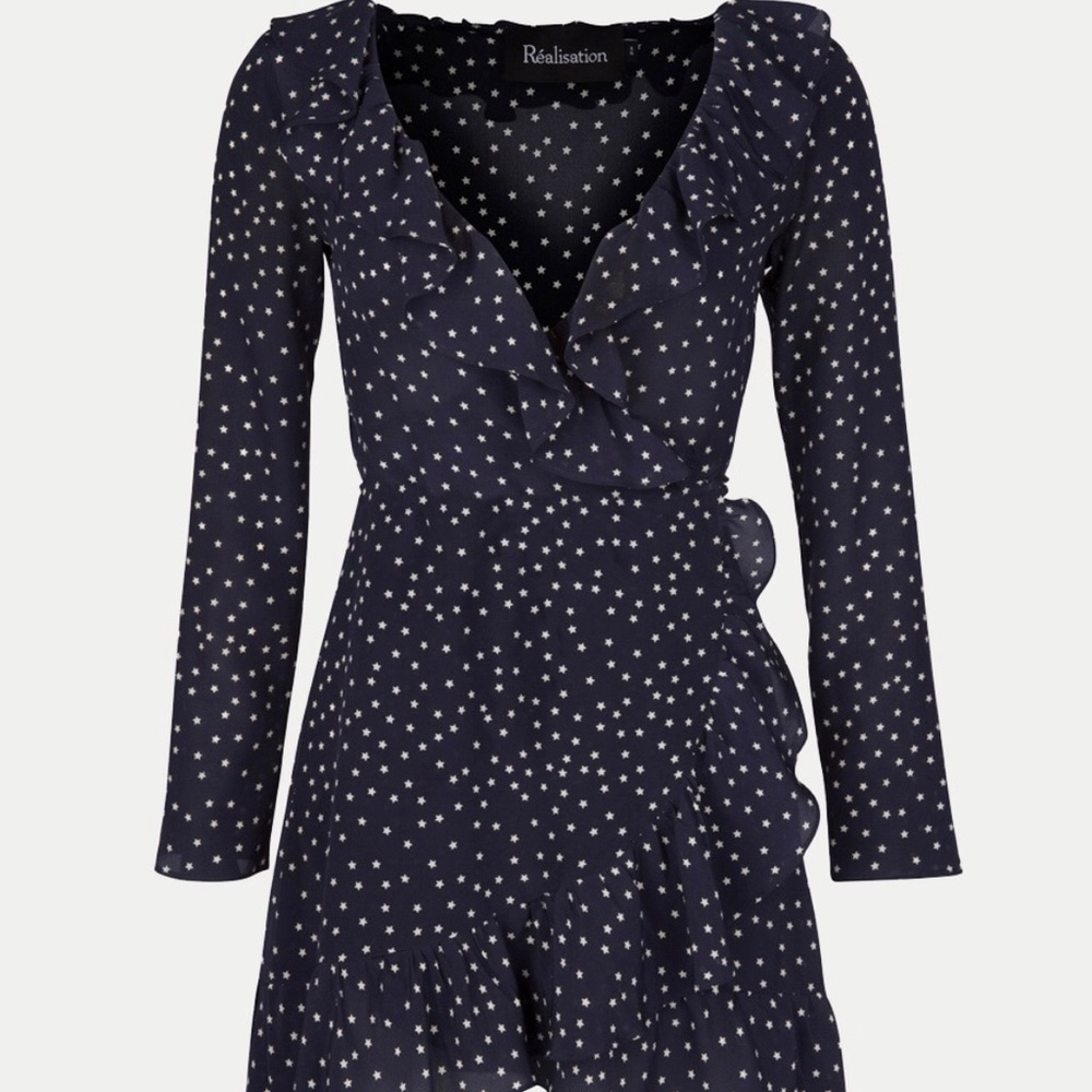 Realisation Par Alexandra dress in Navy Star
